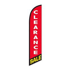 Swooper Banner - CLEARANCE SALE  - Qty. 1 1 / PK