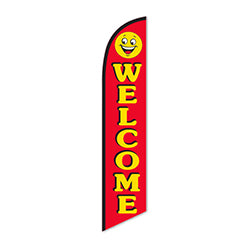 Swooper Banners - Welcome Red 1 / PK