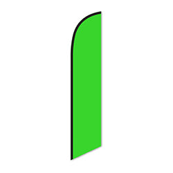 Swooper Banner - SOLID LIME GREEN - Qty. 1 1 / PK