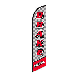 Swooper Banner - BRAKE SPECIAL (Checkered) - Qty. 1 1 / PK