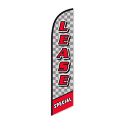 Swooper Banner - LEASE SPECIAL (Checkered) - Qty. 1 1 / PK