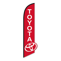 3-D Swooper Banner - Toyota - Qty. 1 1 / PK