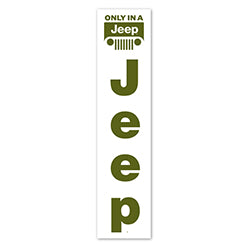 Flat Top Swooper Banner - JEEP - Qty. 1 1 / PK