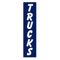 Flat Top Swooper Banner - TRUCKS - Qty. 1 1 / PK