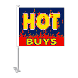 Standard Clip-On Flag - Hot Buys - Qty. 1 1 / PK