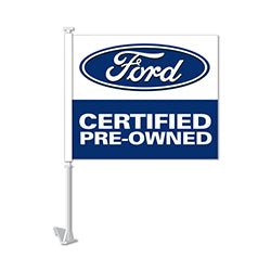 Manufacturer Clip-On Flag - Ford Certified Pre Owned 1 / PK