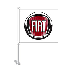 Manufacturer Clip-On Flag - Fiat - Qty. 1 1 / PK