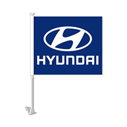 Manufacturer Clip-On Flag - Hyundai 1 / PK