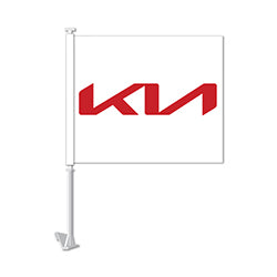 Manufacturer Clip-On Flag - KIA Motors 1 / PK