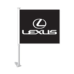 Manufacturer Clip-On Flag - Lexus Black 1 / PK