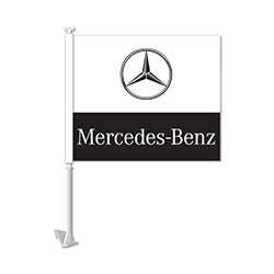 Manufacturer Clip-On Flag - Mercedes Benz 1 / PK