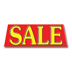 Windshield Banner - Sale Red 1 / PK