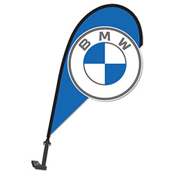 3D Clip on Paddle Flag - BMW - Qty. 1 1 / PK