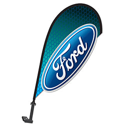 3D Clip on Paddle Flag - Ford - Qty. 1 1 / PK