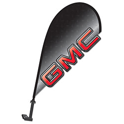 3D Clip on Paddle Flag - GMC - Qty. 1 1 / PK