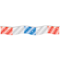 Metallic Streamers - Blue/Silver/Red 1 / PK