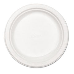 Paper Dinnerware, Plate, 8.75" dia, White, 500/Carton