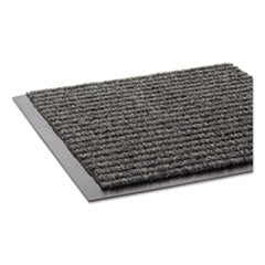 Needle Rib Wipe and Scrape Mat, Polypropylene, 36 x 60, Gray