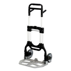 Stow-Away Heavy-Duty Hand Truck, 500 lb Capacity, 23 x 24 x 50, Aluminum