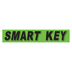 Flourescent Green & Black Slogan - Smart Key - Qty. 12 12 / PK