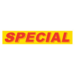 Yellow & Red Slogan - Special 12 / PK