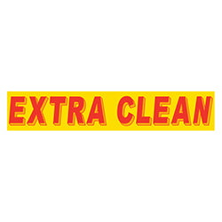 Yellow & Red Slogan - Extra Clean 12 / PK