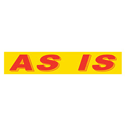 Yellow & Red Slogan - As Is - Qty. 12 12 / PK