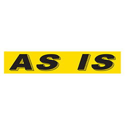 Yellow & BlackSlogan - As Is - Qty. 12 12 / PK