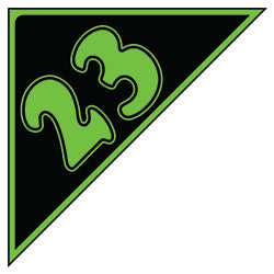 Window Sticker - Auto Angles - Green & Black - 2023 12 / PK