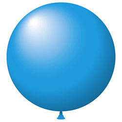 Latex Balloons - 24 - Blue - Qty. 25 25 / BG