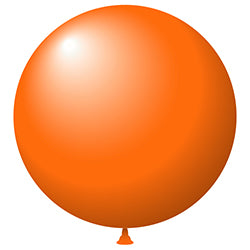 Latex Balloons - 17 - Orange - Qty. 72 72 / BG