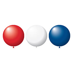 Latex Balloons - Patriotic  Assortment - 17" 72 / BG