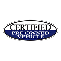 Window Sticker, Blue Oval, Certified Pre Owned Vehicle 12 / PK