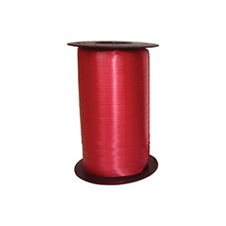 Curling Ribbon -  RED -  3/16" x 500 yards 1 / PK