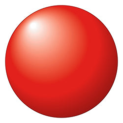 Reusable Balloon, 18" - SOLID RED 1 / BG