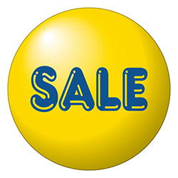 Reusable Balloon, 18" - YELLOW SALE 1 / BG