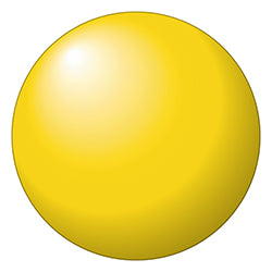 Reusable Balloon, 18" - METALLIC YELLOW 1 / BG