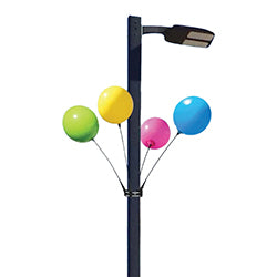 Reusable Balloon, 4 Balloon Light Pole Kit 1 / PK