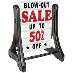 Rolling Swinger Deluxe Sidewalk Sign 1 / EA