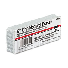 5-Inch Chalkboard Eraser, 5" x 2" x 1"