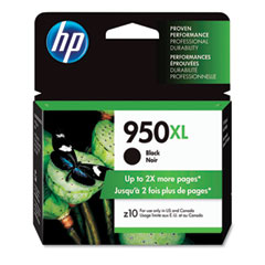 HP 950XL, (CN045AN) High-Yield Black Original Ink Cartridge