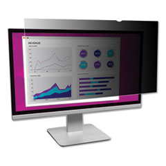 High Clarity Privacy Filter for 24" Widescreen Flat Panel Monitor, 16:9 Aspect Ratio