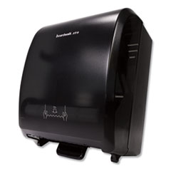 Xtra Mechanical Hands-Free Towel Dispenser, 12.31 x 9.31 x 15.94, Black