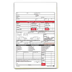 Tow Register Form - 2 part - Qty. 100 100 / PK