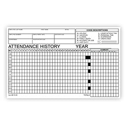 Employee Attendance Tracker 50 / PK