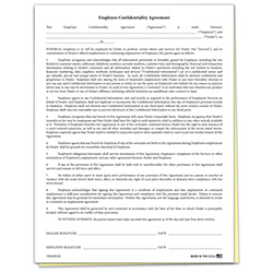 Employee Confidentiality Agreement 100 / PK