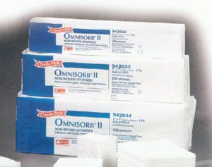 Omnisorb Nonwoven Sponges White Nonwoven 2in x 2in 200ea x 25sl 5,000 per Case