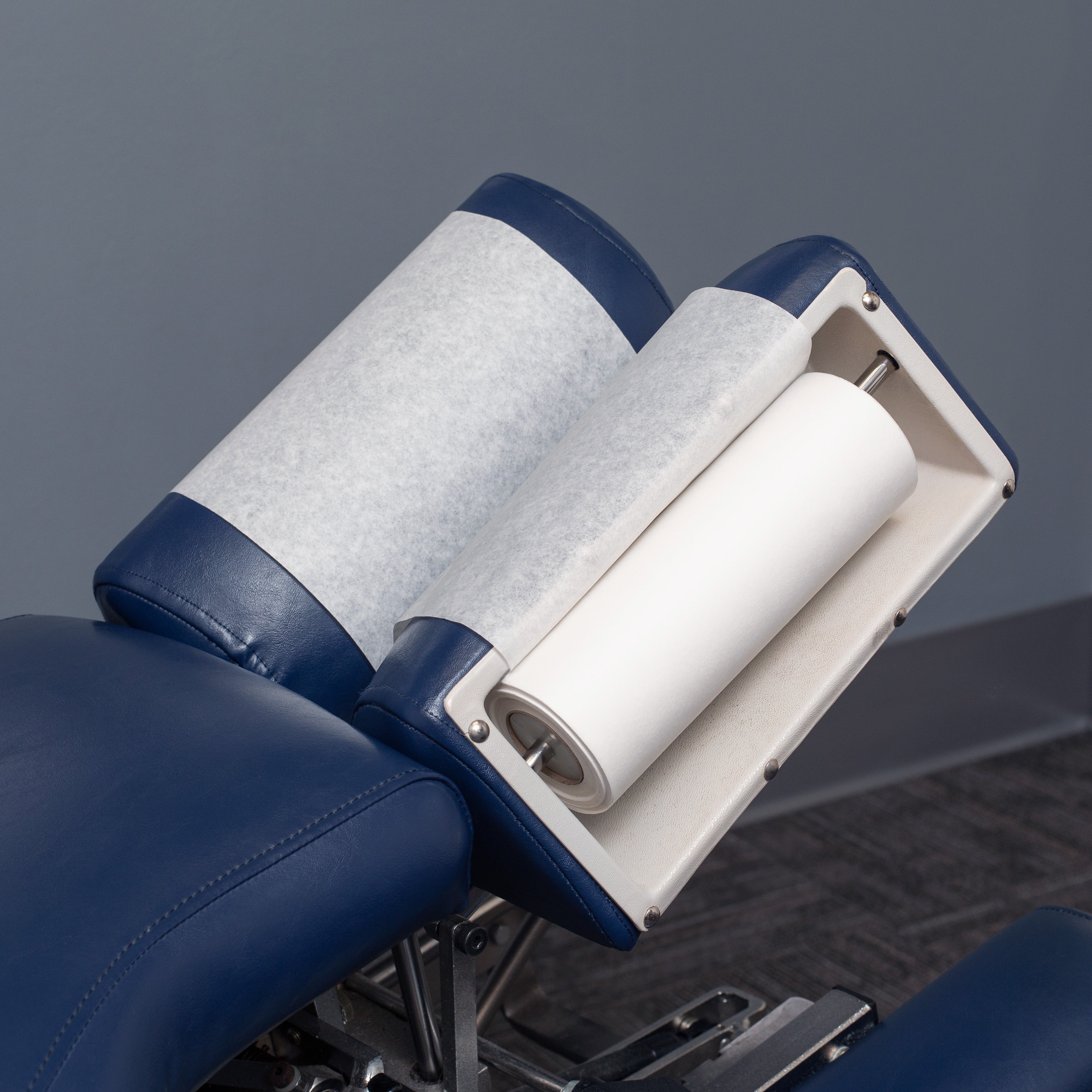 TIDI Choice Chiropractic Headrest Rolls White Paper Smooth 12in x 225ft 12 per Case