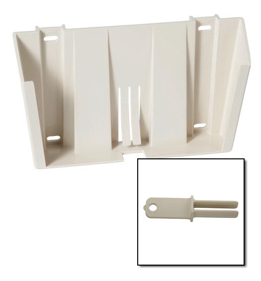 Wall Bracket and Key Set for 175 and All Bemis 2 Gallon Containers - Beige