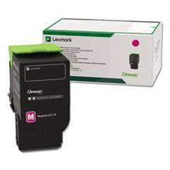 78C1UM0 Return Program Toner, 7,000 Page-Yield, Magenta